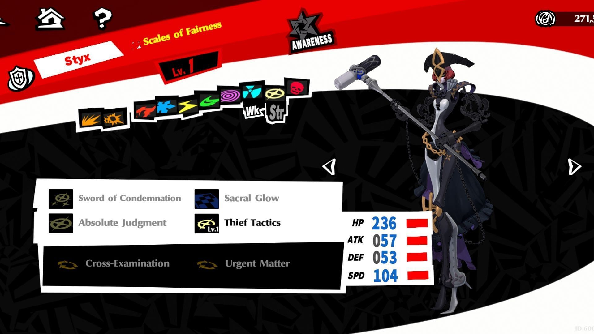 Persona and Skills overview (Image via ATLUS)